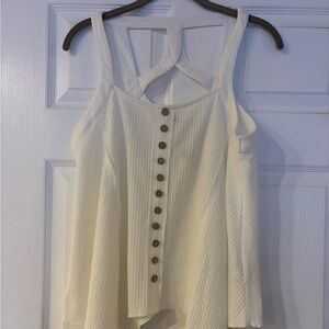 Three Bird Nest waffle knit Tank top